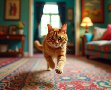 Kedim evde neden deli gibi koşturup patinaj atıyor? “Kedi çılgınlığı” olarak bilinen bu davranışın sebeplerini tüm detaylarıyla öğrenin!