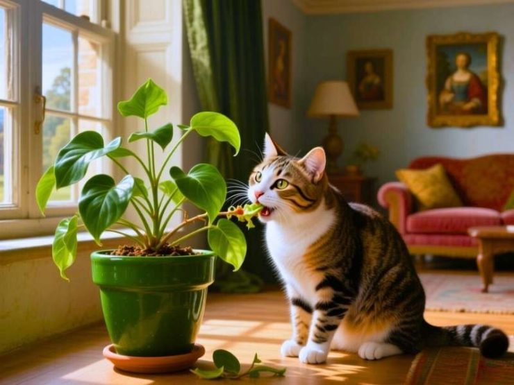 Kediler Neden Ev Bitkilerini Yer ve Nasıl Durdurulur? | 7 Etkili Yöntem