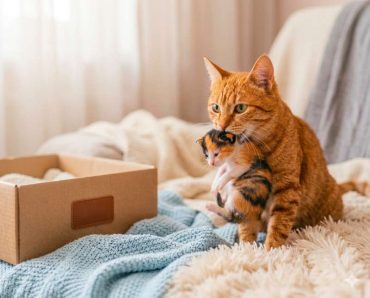 Anne kedi yavrusunu neden başka yere taşır?